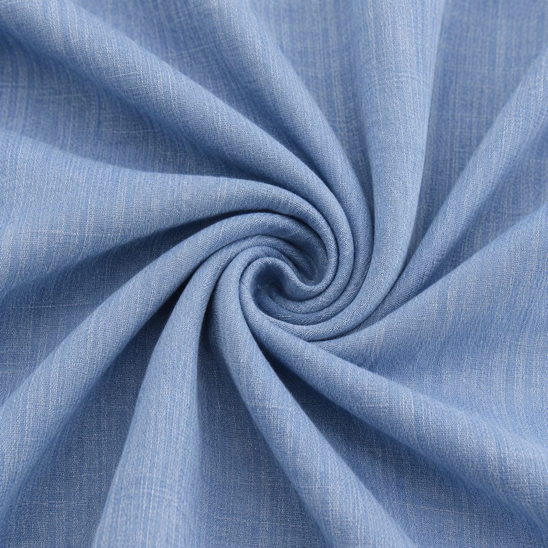 Women's Denim Look Pocket Shift Dress