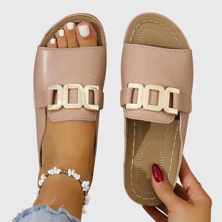 Women's Orthopedic Comfort Slip-On Sandals with Arch Support