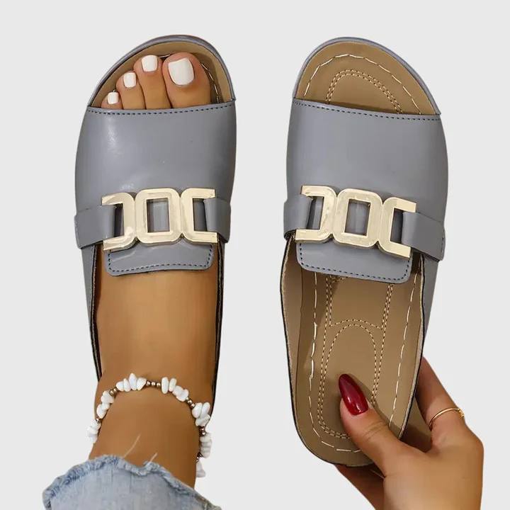Women's Orthopedic Comfort Slip-On Sandals with Arch Support