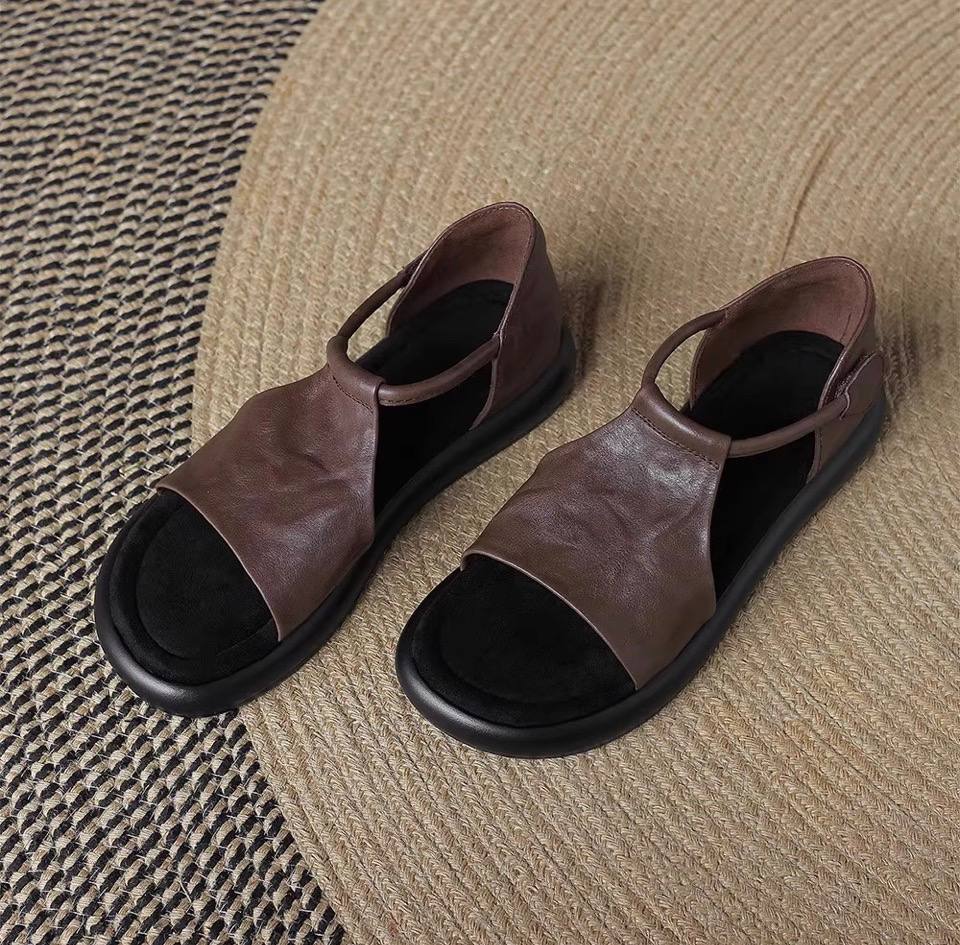 Women's Leather Fisherman Walking Sandals