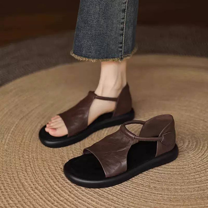 Women's Leather Fisherman Walking Sandals