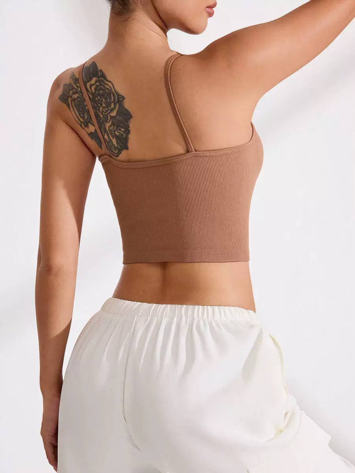 Women's Ribbed Button Front Tank Top
