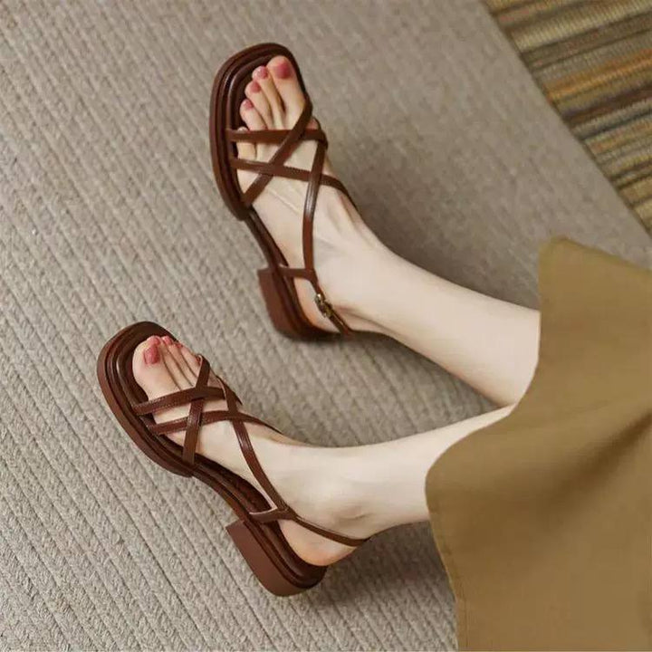 Women's Criss Cross Flat Sandals