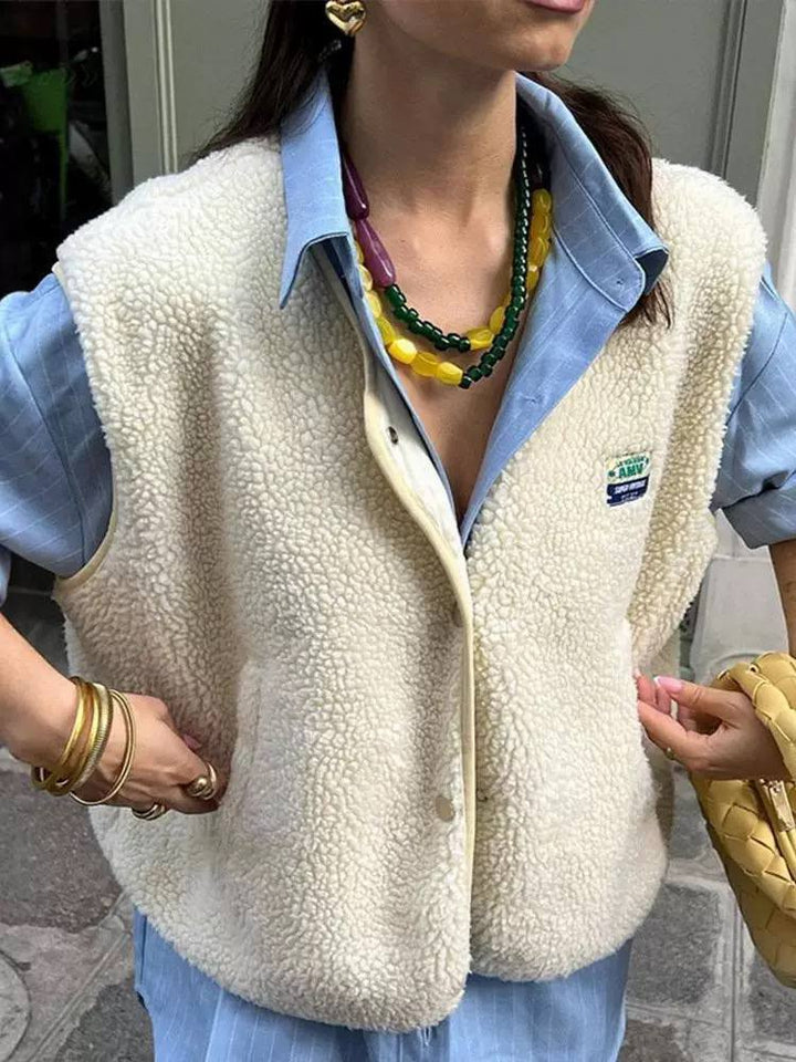Women's Teddy Fleece Vest