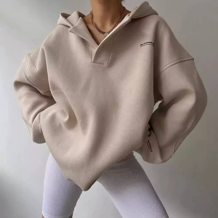 Women's Oversized Fleece Hoodie Sweatshirt