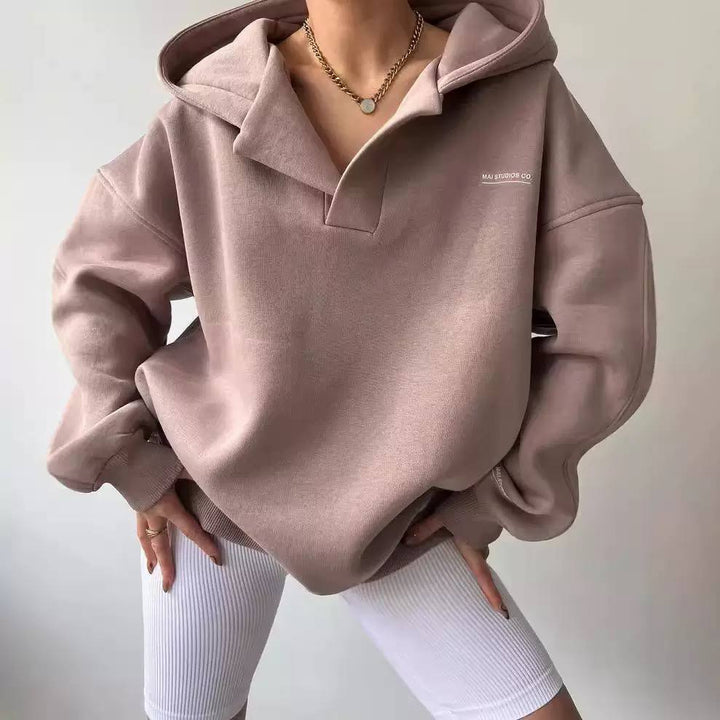 Women's Oversized Fleece Hoodie Sweatshirt