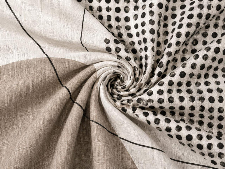 Geometric Sleeveless Midi Dress – Beach Dress